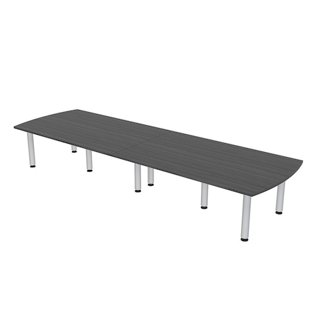 Skutchi Designs 45 in W, 144 in L, 29 in H, Engineered Wood Top, Grey HAR-AREC-46143-PT-AN